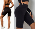Kolarki PUSH-UP bambusowe z wysokim stanem
