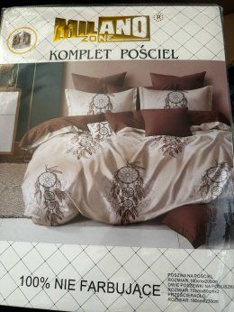 Komplet pościeli brązowe łapacze Z PRZEŚCIERADŁEM nr 100