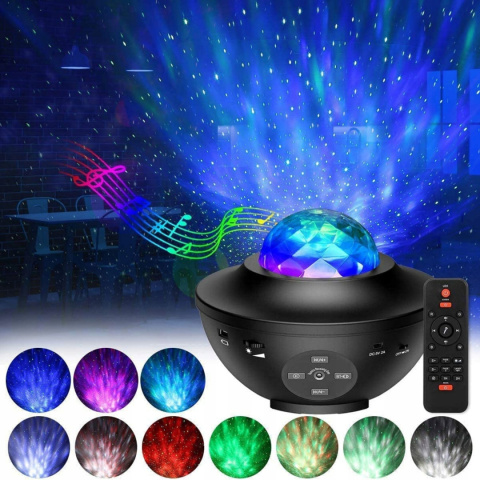 PROJEKTOR GWIAZD RZUTNIK NIEBA LAMPKA NOCNA GŁOŚNIK BLUETOOTH PROJEKTOR GWIAZD RZUTNIK NIEBA LAMPKA NOCNA GŁOŚNIK BLUETOOTH