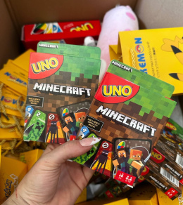 Karty UNO Psi patrol lub minecraft